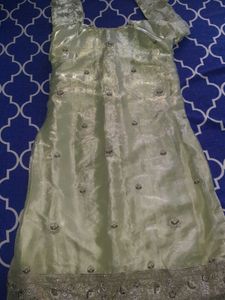 Stunning Embellished dress and shalwar set