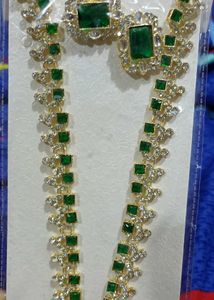 ✨ Premium Green Stone Necklace Set ✨