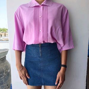 New Vintage Shirt With Designer Collar