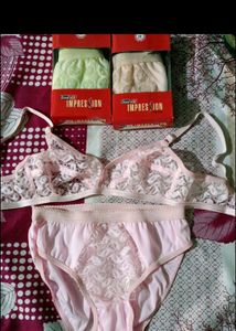 Combo Of Lingerie And Bra