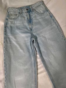 Wide leg light blue denim (Brand New)