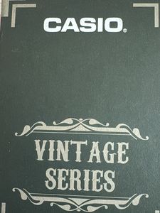 Casio Vintage Series Watch Box