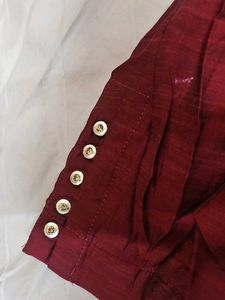 Maroon suit set
