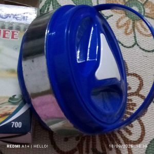 Blue Portable Food Container