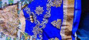 blue lehenga choli
