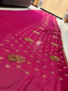 handwork, beautiful saree