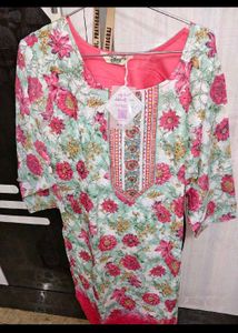 Beautiful chicken kurta multishades
