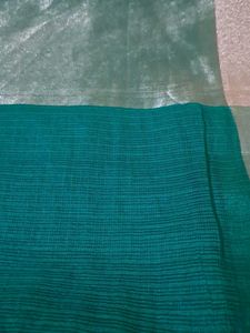 Elegant Green kota Saree with Golden Border