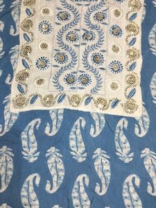 Blue Kurti For Women