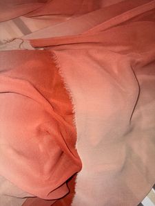 Ombre georgette fabric
