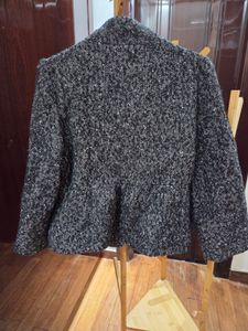 Textured Button-Up Jacket