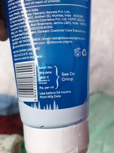 Pilgrim SWISS AQUA RUSH™ HYDRATING FACE WASH for m