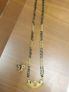 Brand New Unused Traditional Gold Mangalsutra Set