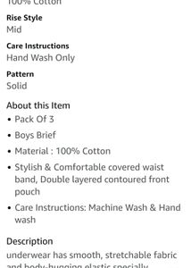 🆕️🆕️3 Set Of Inners for Boys
