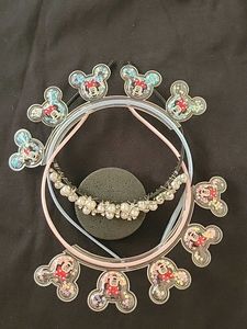 Micky mouse and pearl Headband Combo