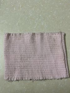 Smocked Pink Tube Top