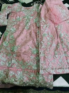 Elegant Embroidered Kurta Suit Set
