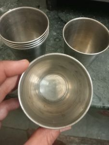 Small Stainless Steel Gilas Pack 6