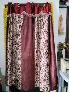 Window Curtains - 2 Nos