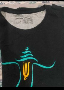 Black Graphic Print T-Shirt