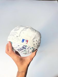 Dollar Bill &amp; Playing Card Cap