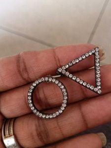 Geometric Stud Earrings Set