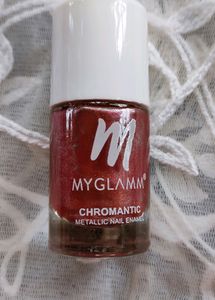 MyGlamm Chromantic Metallic Nail Enamel - Rose Gol