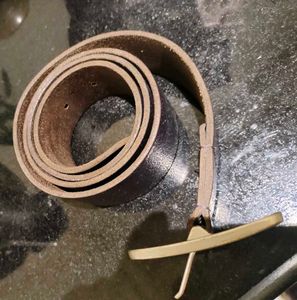 Original EDC Genuine Leather Belt-Copper Buckle