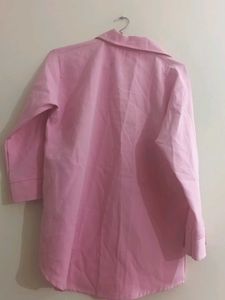 Pink Button-Down Shirt