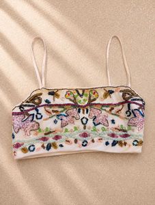 Embellished Crop Top