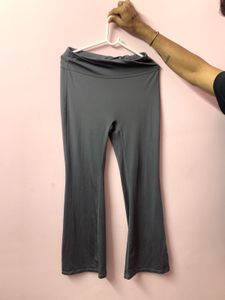Women's Grey Flared Pants