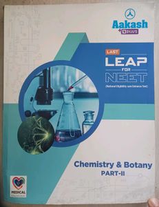 Aakash Last Leap for NEET Chemistry &amp; Botany Part-