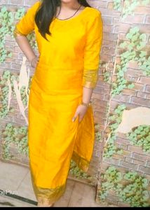Vibrant Yellow Kurta