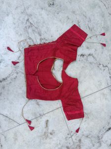 Embroidered Saree with Blouse