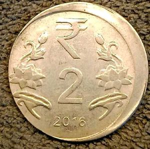 Two Rs. Error Coin