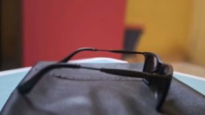 Blue Wayfarer Sunglasses