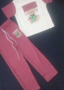 Cute Teddy Bear Co-ord Set