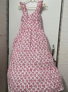 Beautiful Floral Print Gown
