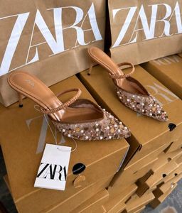 Zara Embellished Heels