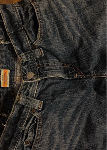 Vintage Sweet Camel Low Straight-leg Jeans