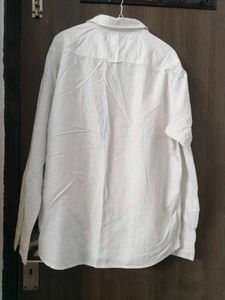 Men's White Casual Shirt