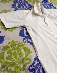 Classic White Men's Shirt