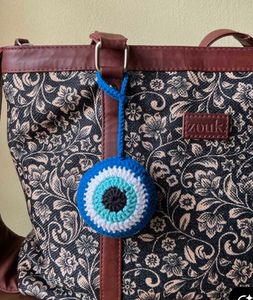 Handmade Evil Eye Keychain