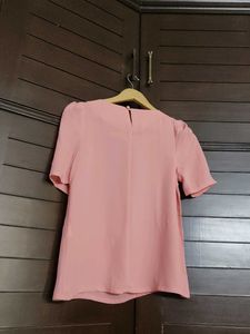 HSTYLE Pretty Pink Puff Sleeve Top