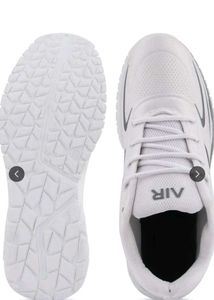 Stylish White &amp; Grey Sneakers