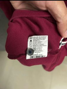 Men's Burgundy Polo T-Shirt