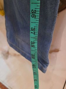 Cantabil Men's Blue Denim Jeans