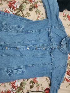 Denim Shirt Dress