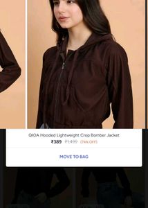 Lightweight Crop Bomber Jacket