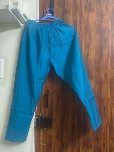 Beautiful Teal Embroidered Kurta set with dupatta